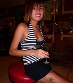 Tall Thai girl from a beer bar in Pattaya