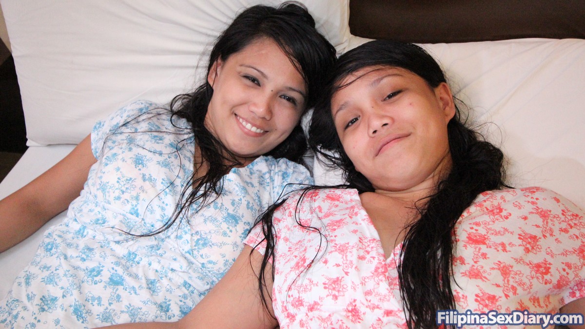 Filipina Sex Diary Twins - Filipina twin sister in their debut hardcore sex video ...